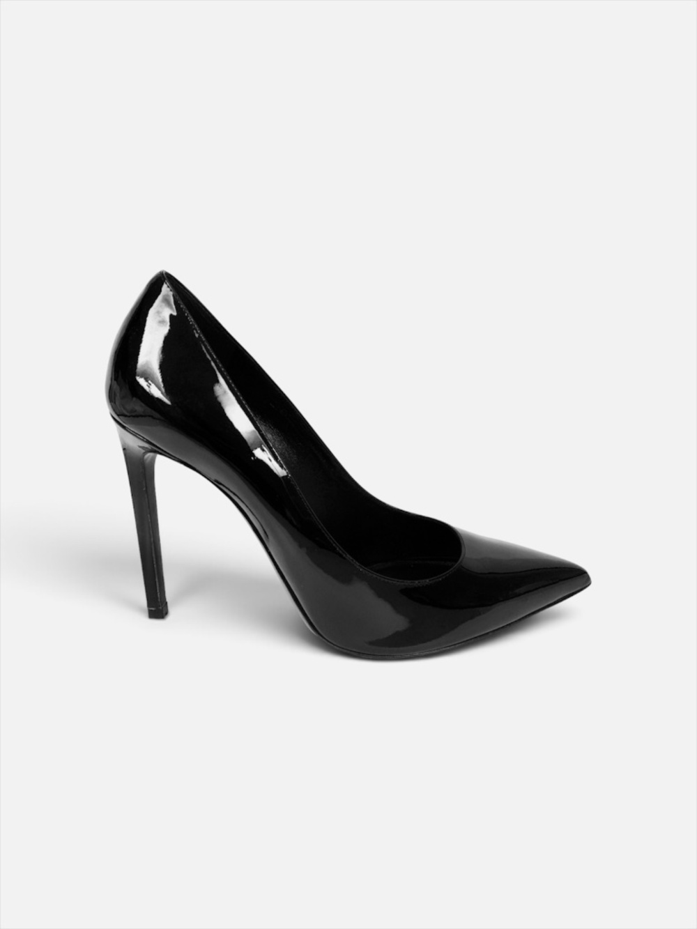 Saint Laurent Black Patent Leather High-Heel Pumps Women EU 36 NIB